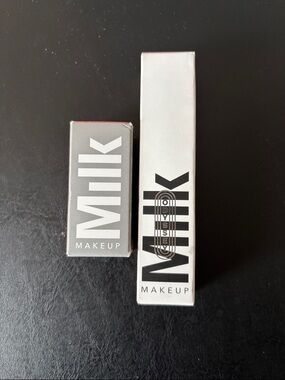 Milk Makeup lip + check in perk & Odessey lip oil in Quest